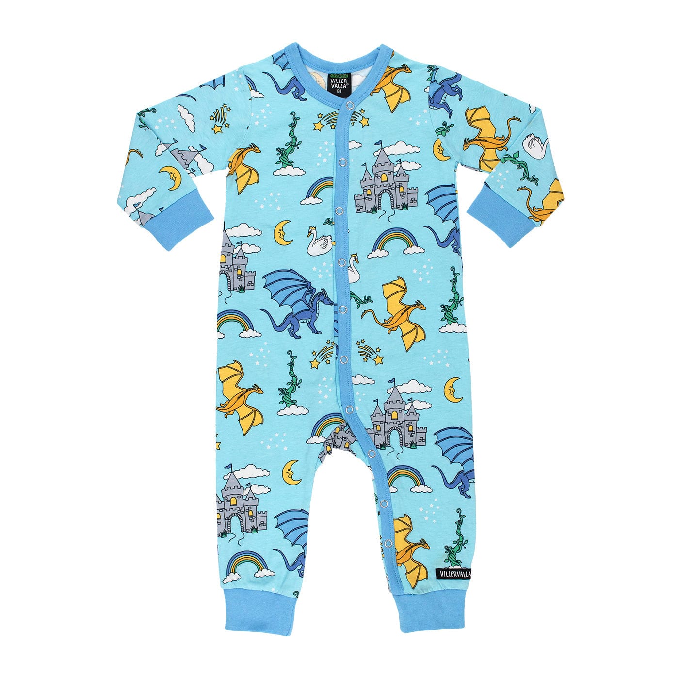 Dreamland Long Sleeve Sleepsuit Light Breeze