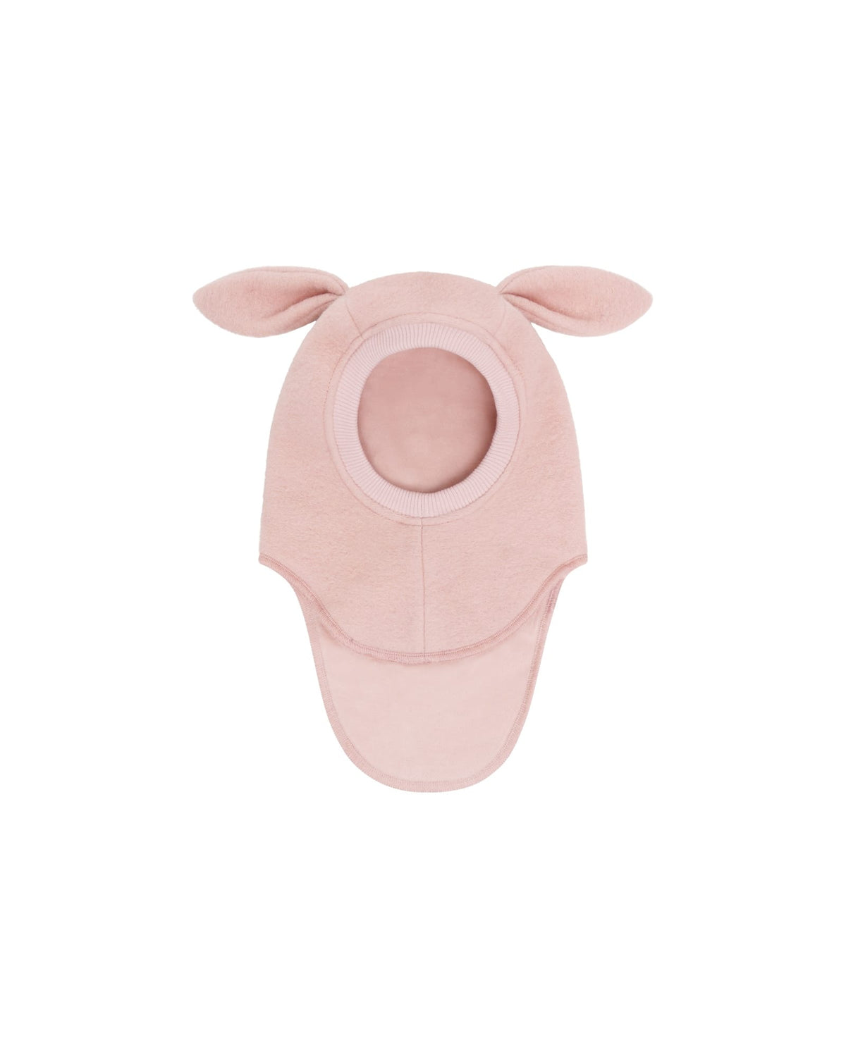 Huttelihut Balaclava Ears Wool Rose Smoke