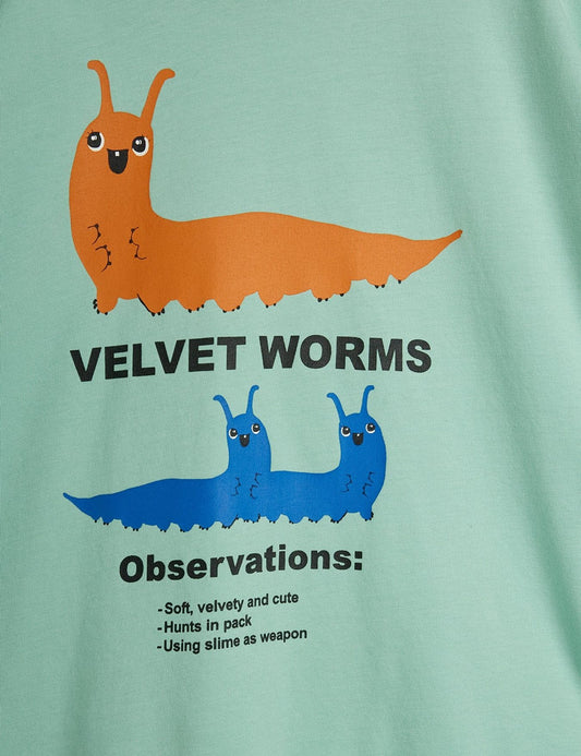 Mini Rodini Velvet Worm Short Sleeve Tee