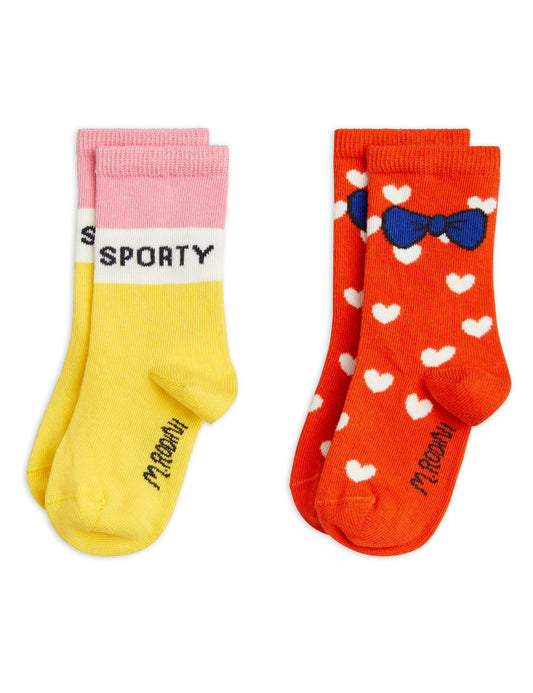 Sporty Socks 2-Pack