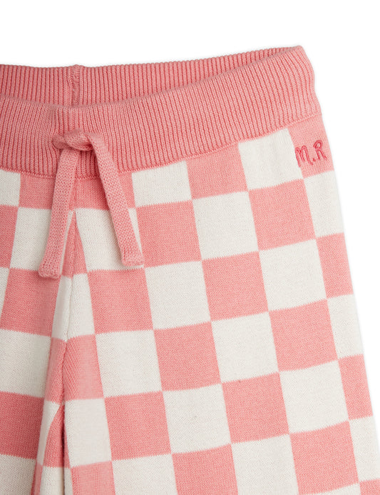 Chess Check Knitted Trouser