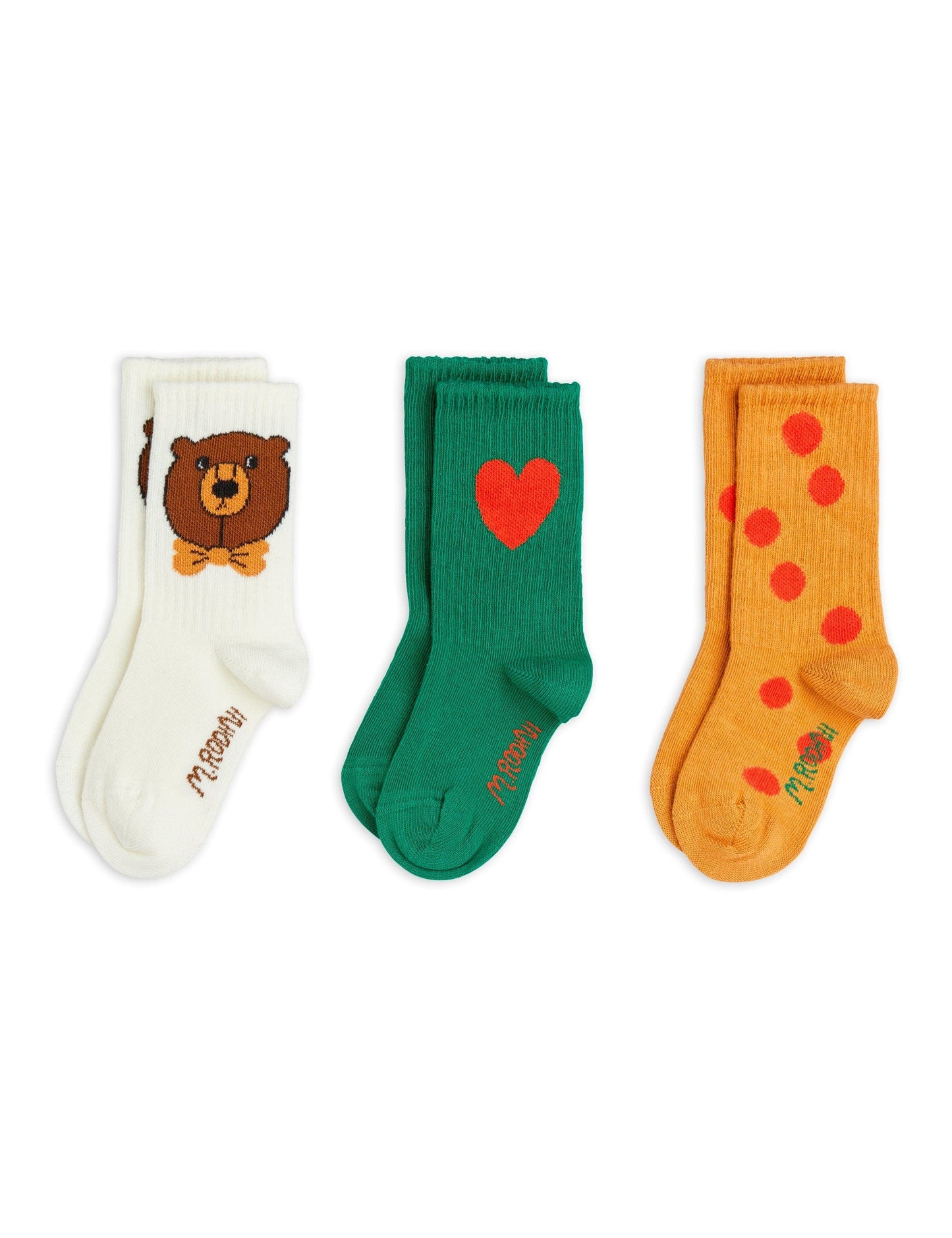 Bear Socks 3-Pack