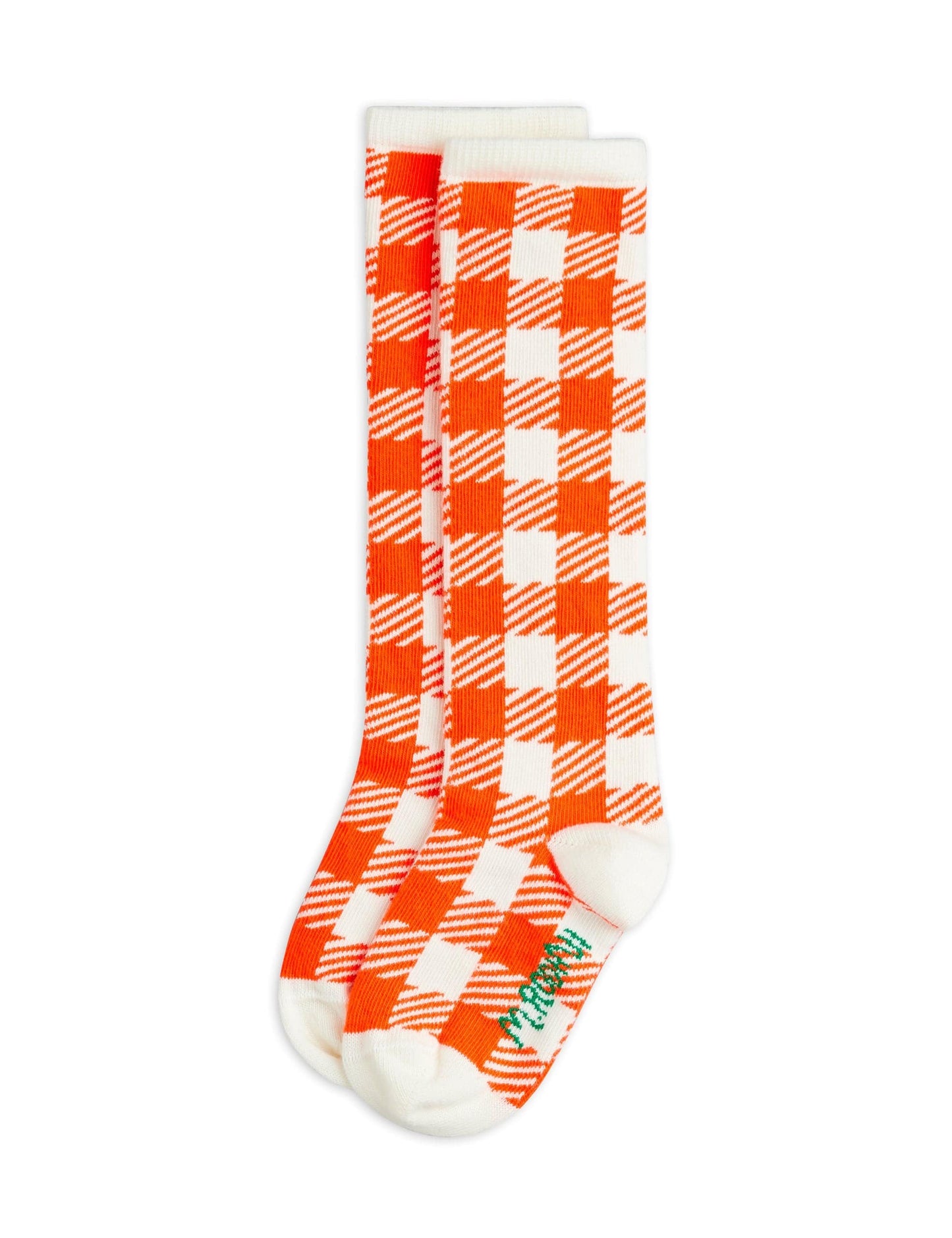 Gingham Knee-High Sock