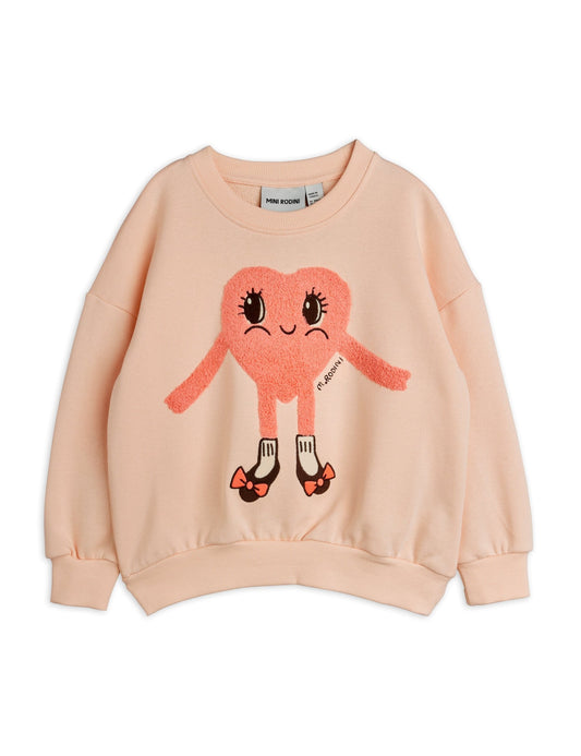 Heart In Shoes Chenille Sweatshirt