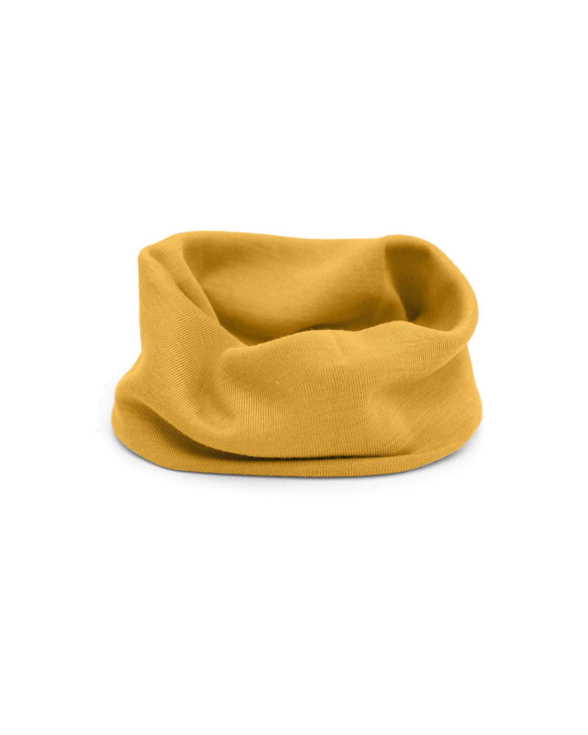 Engel Natur Organic Wool & Silk Loop Scarf Saffron