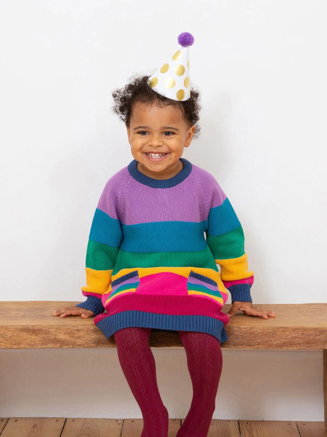 Rainbow Knit Dress [only 4 Years left]
