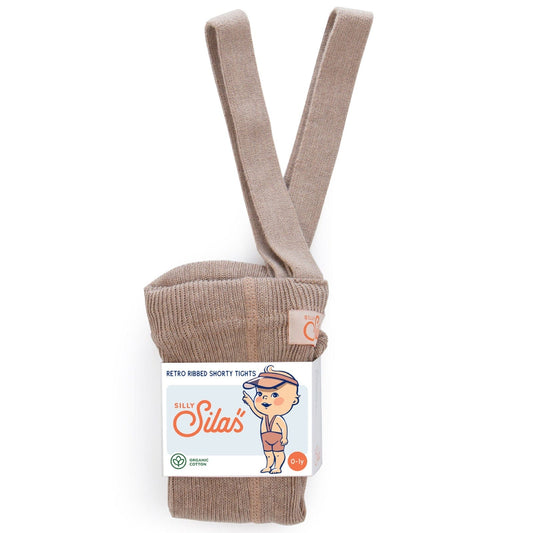 Shorty Cotton Tights Peanut Blend