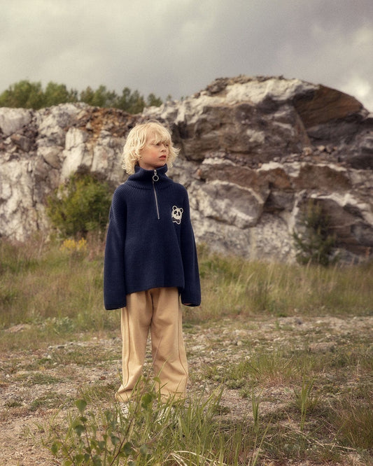 Panda Chunky Knit Sweater