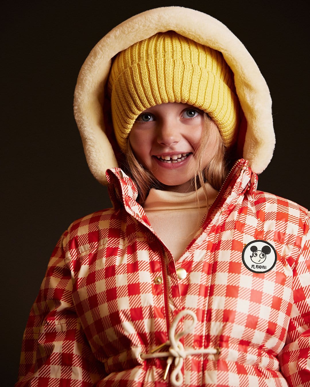 Ritzratz Patch Gingham Heavy Puffer