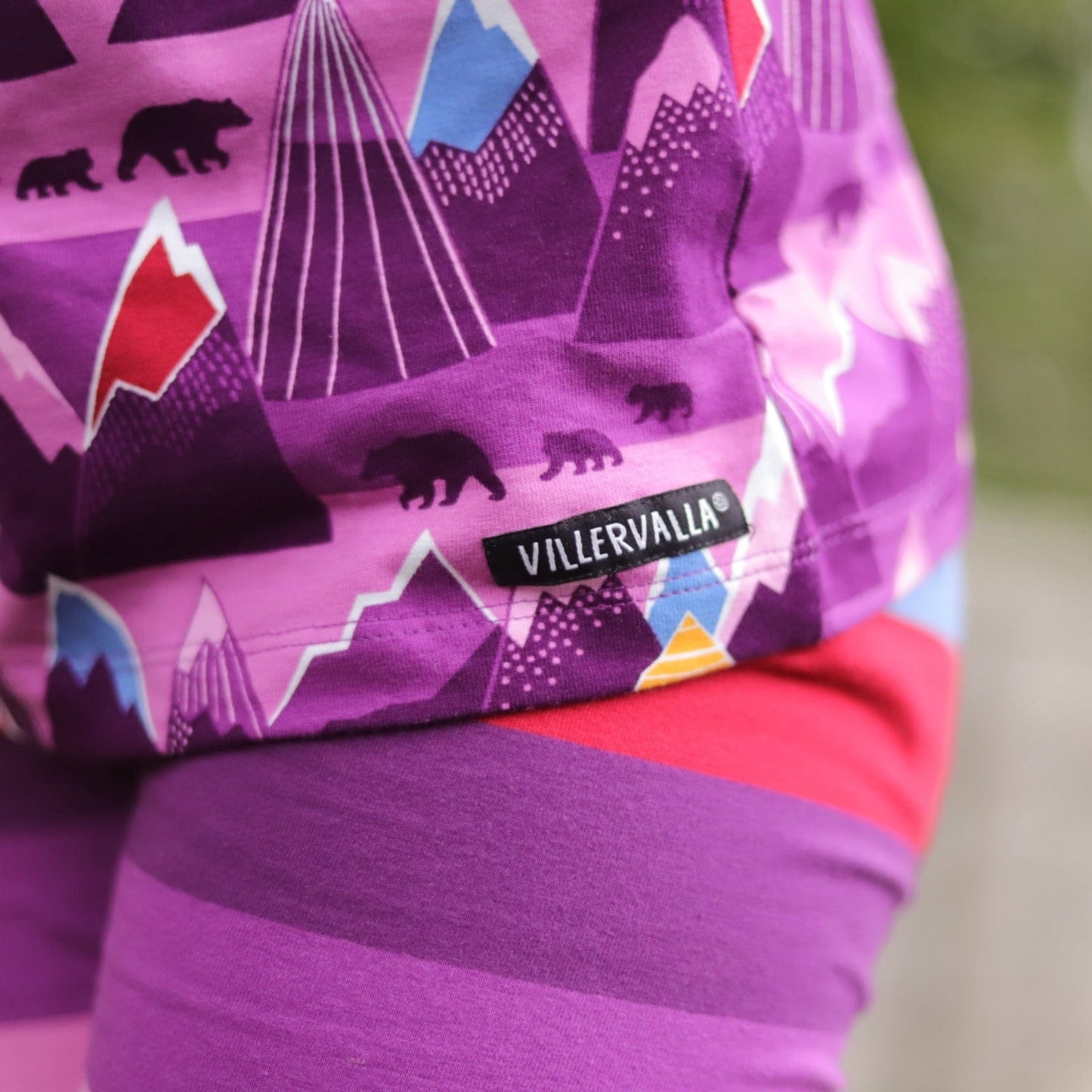 Mountain Long Sleeve Shirt Dahlia