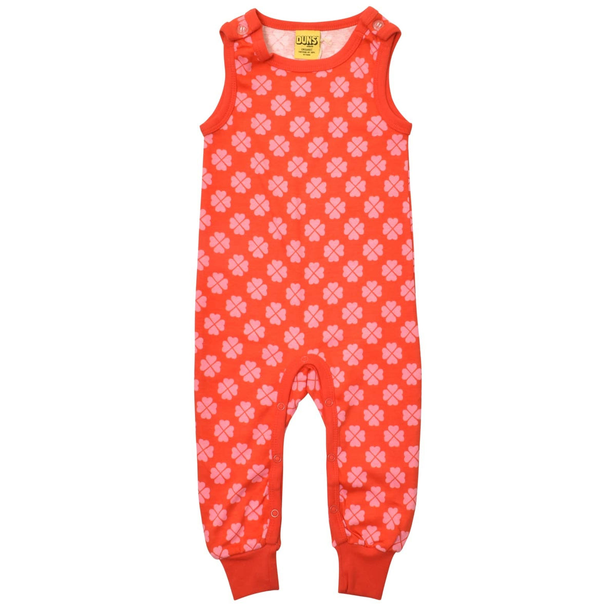 DUNS Clover Dungarees Red
