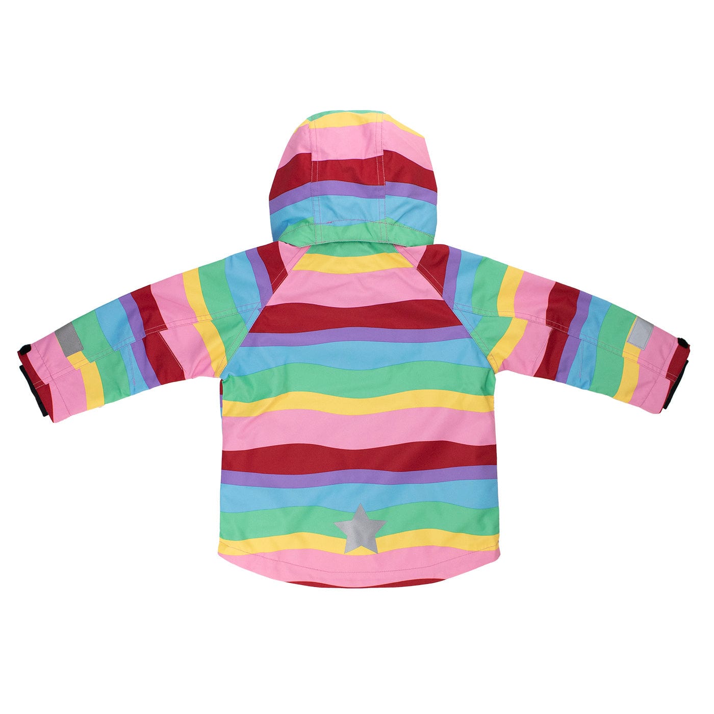 Water-Repellent Shell Jacket Multi Wave Garden