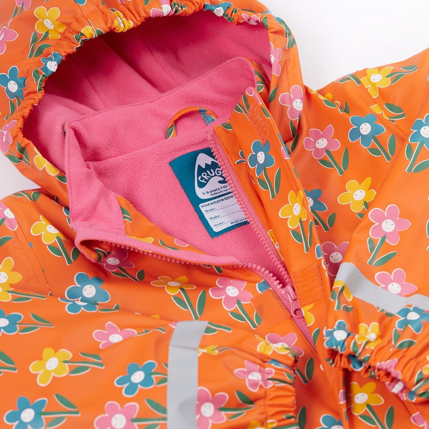 Puddle Buster Coat Fun Flowers