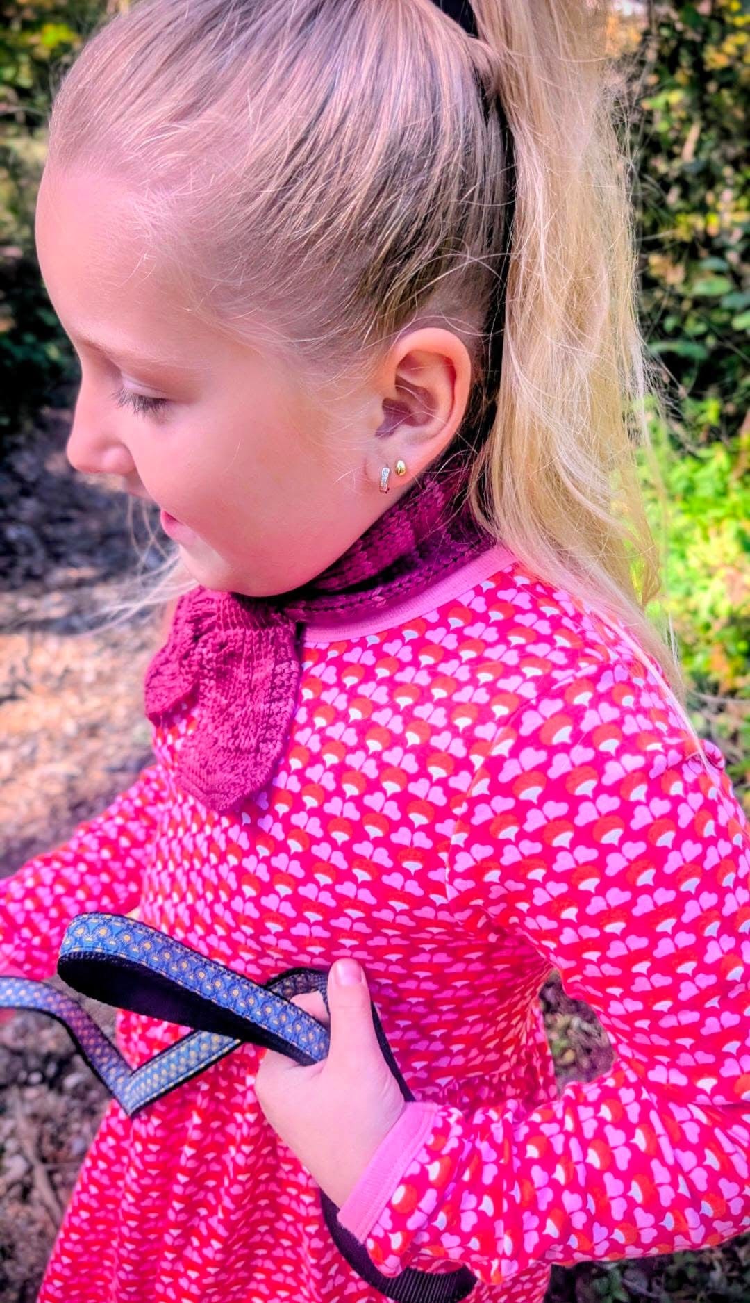 Mini Radish Long Sleeve Gather Dress