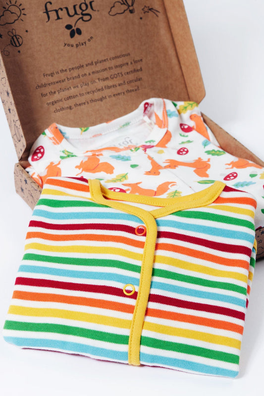 Scrumptious Babygrow Gift Set Squirrel Friends
