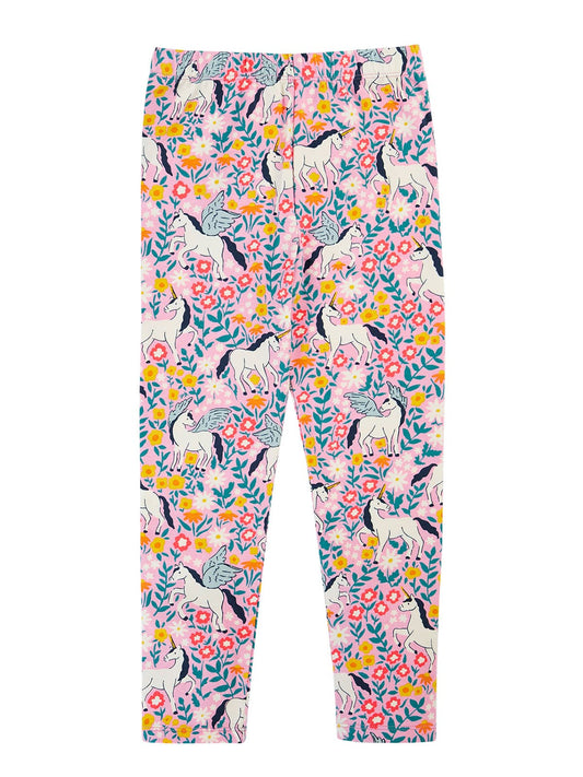 Frugi Libby Printed Leggings Floral Flight