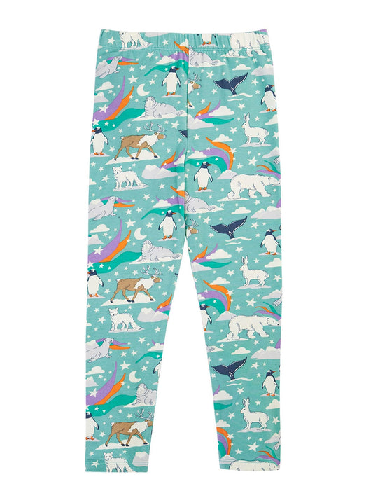 Frugi Libby Printed Leggings Polar Aurora