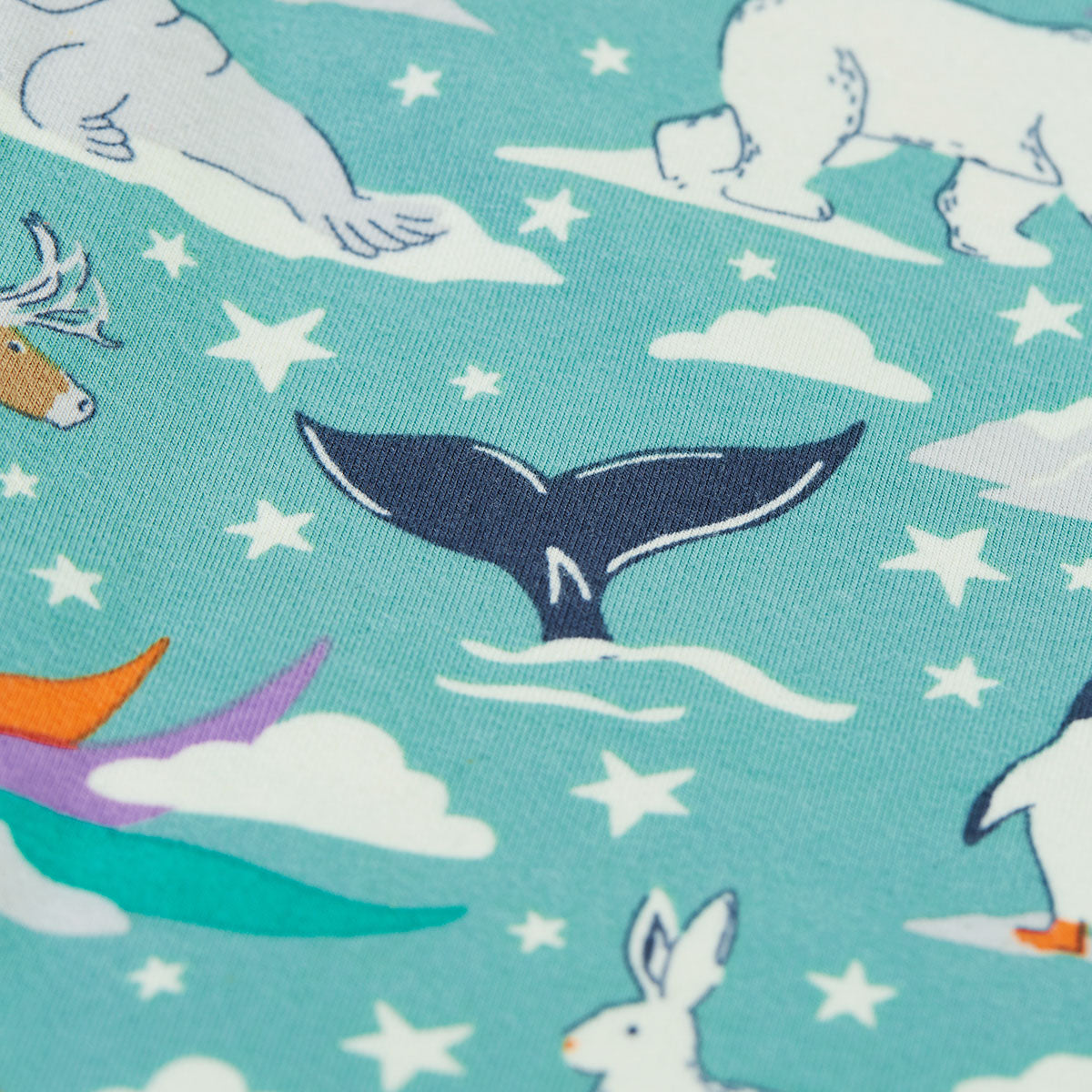 Frugi Libby Printed Leggings Polar Aurora