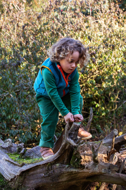 Cord Trousers Holly Green