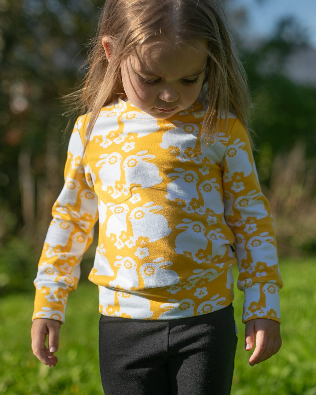 ALPI Sweatshirt Flower Bunnies