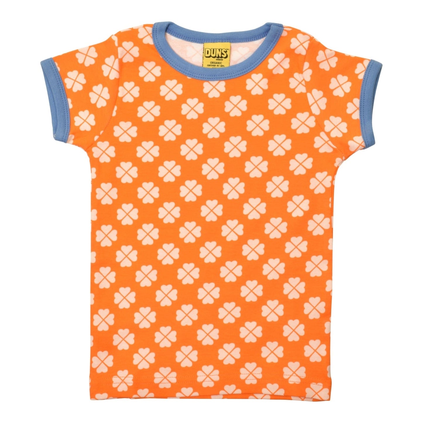 Clover Short Sleeve Shirt Vibrant Orange