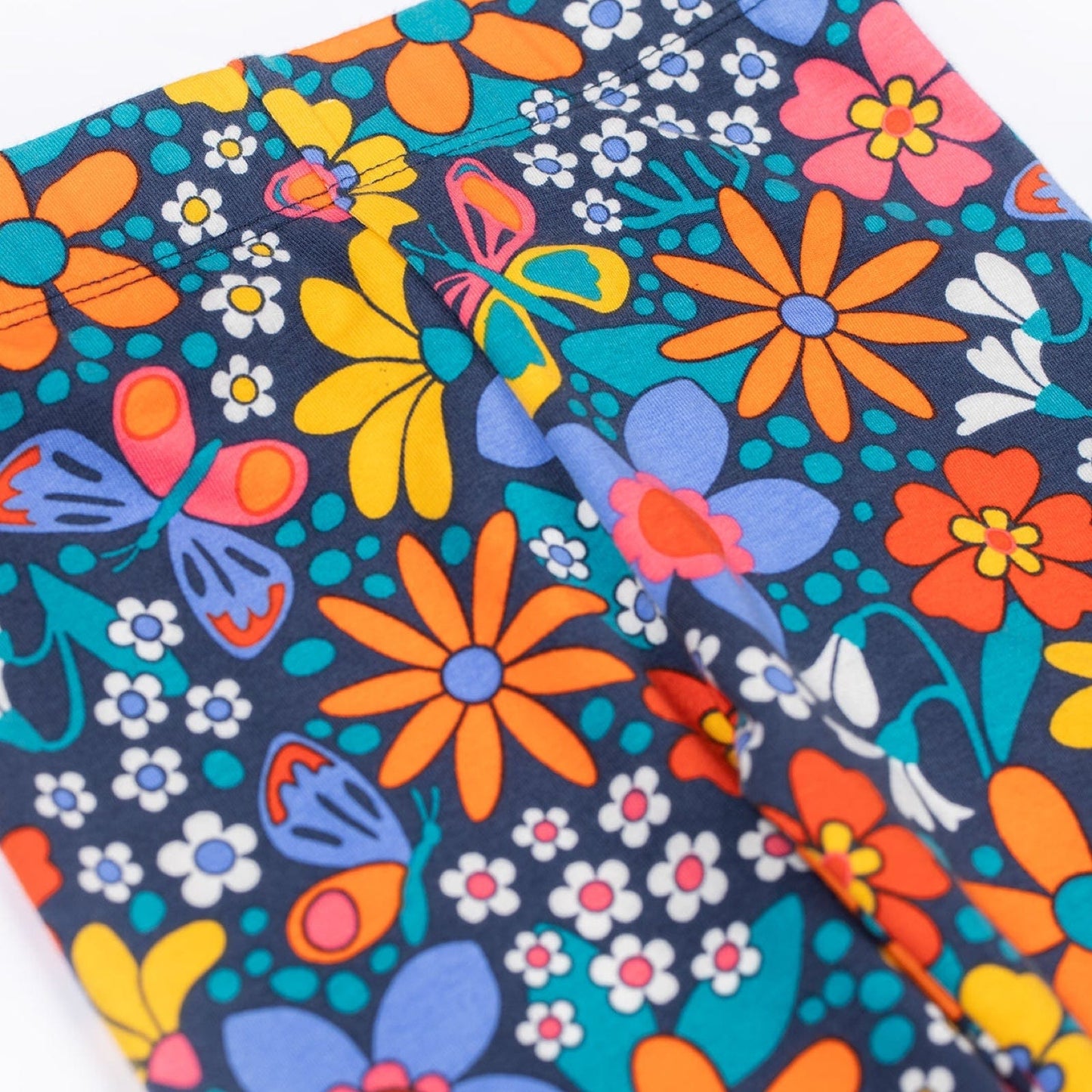Leona Leggings Navy/Retro Floral