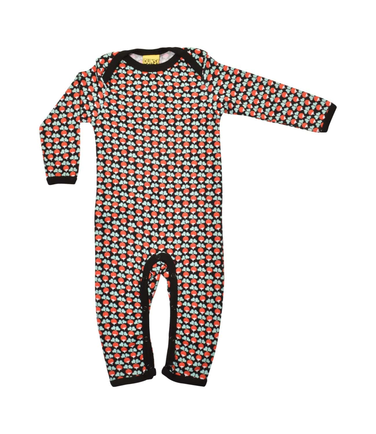 Mini Radish Long Sleeve Suit Black