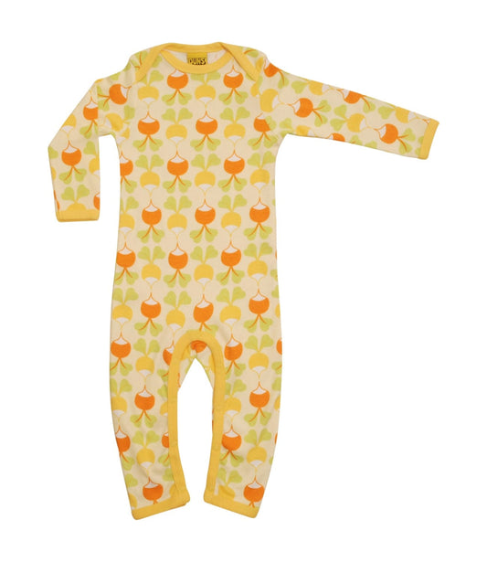 Big Radish Long Sleeve Suit Transparent Yellow