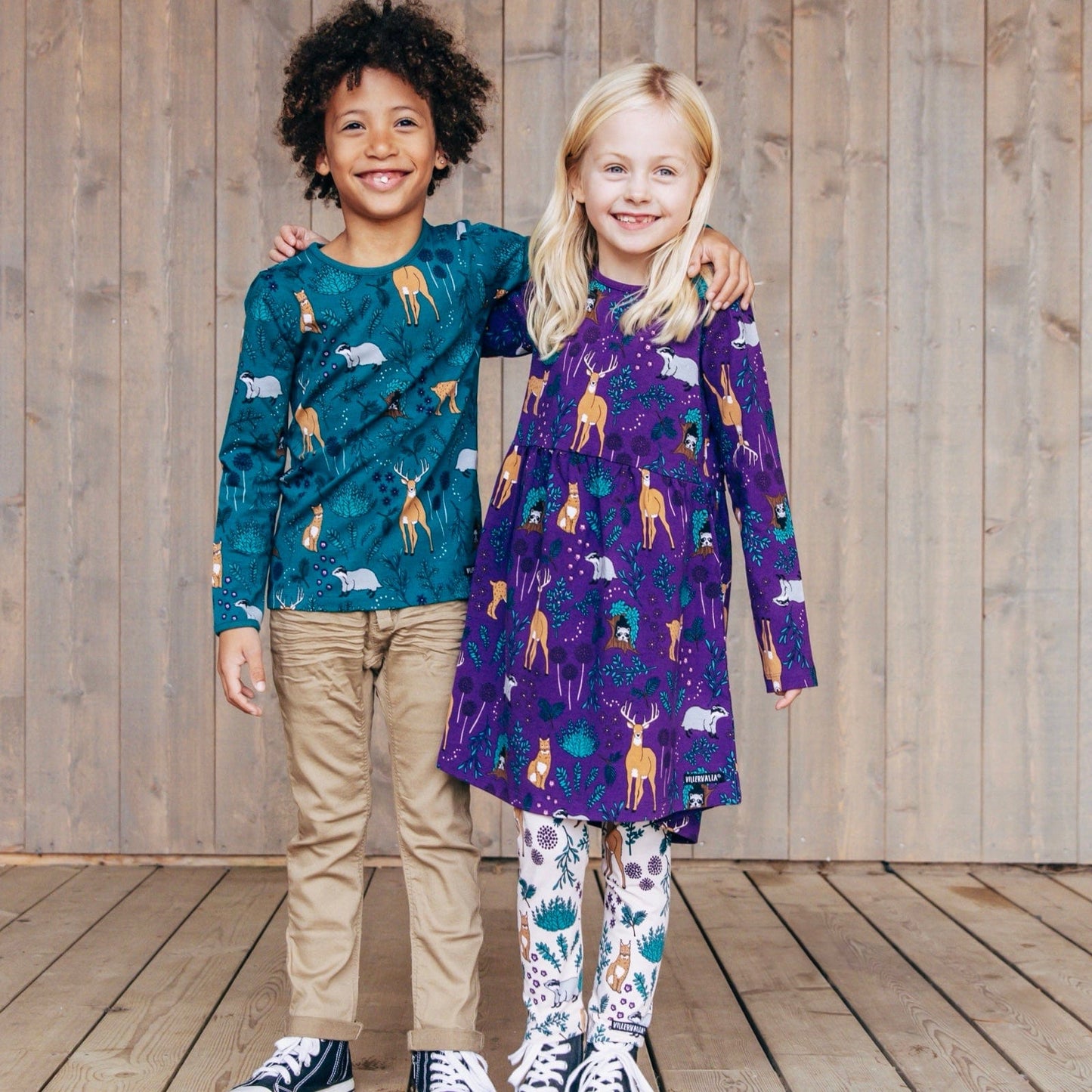 Winter Forest Long Sleeve Shirt Cypress