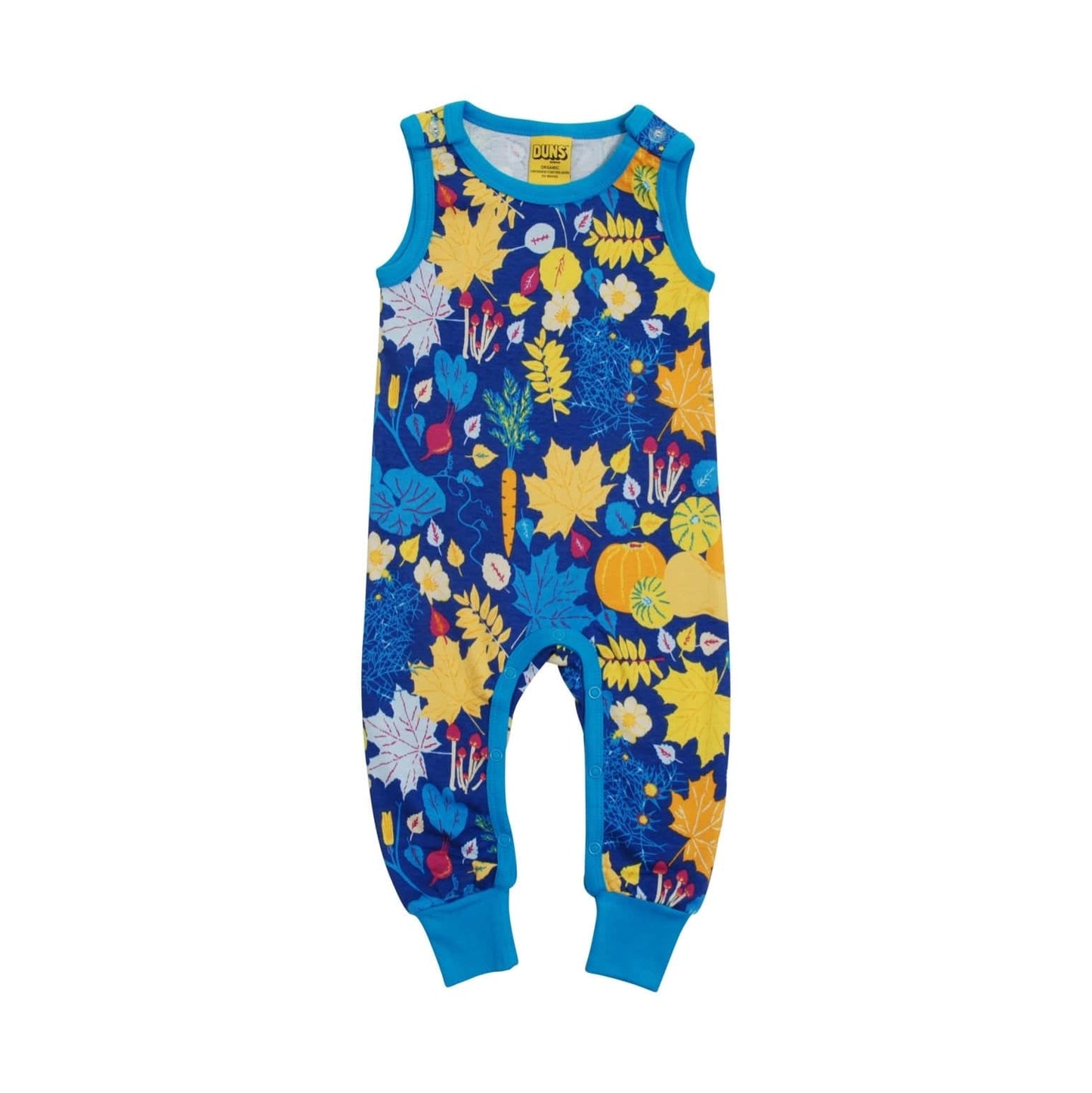 Fall Flowers Dungarees