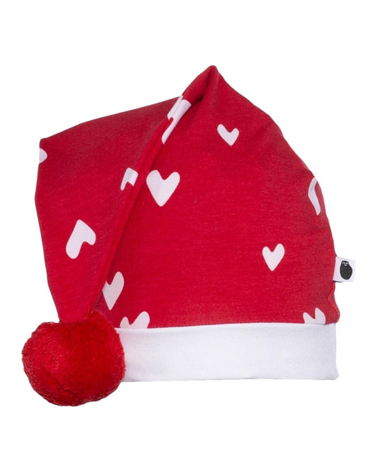 Hearts Christmas Hat