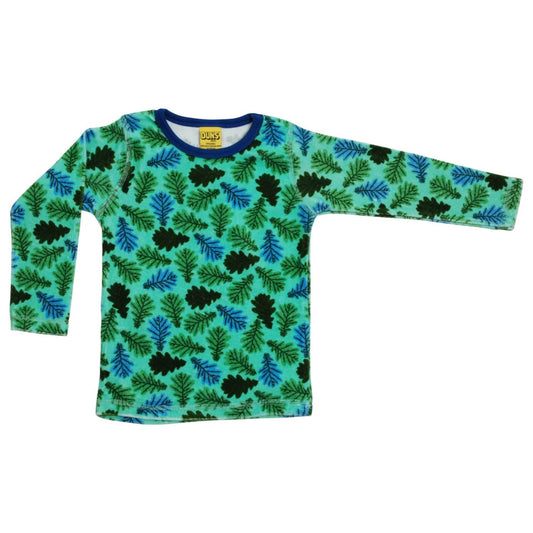 Leaf Velour Long Sleeve Shirt [only 18-24 Months & 2-4 Years left]