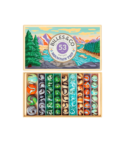 Mountain Trip Marble Set - 53 Pack