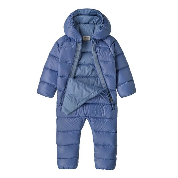 Infant Hi-Loft Down Sweater Bunting Current Blue