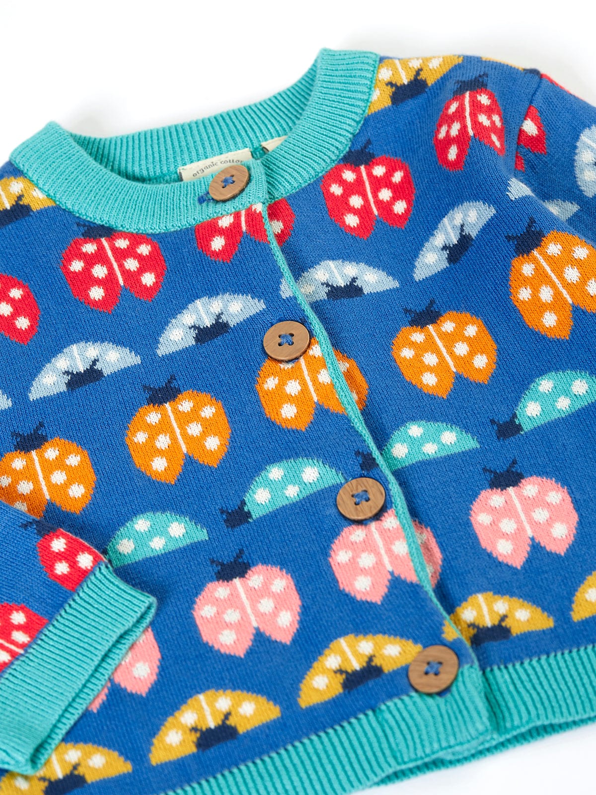 Mellion Cardigan Ladybird Fair Isle