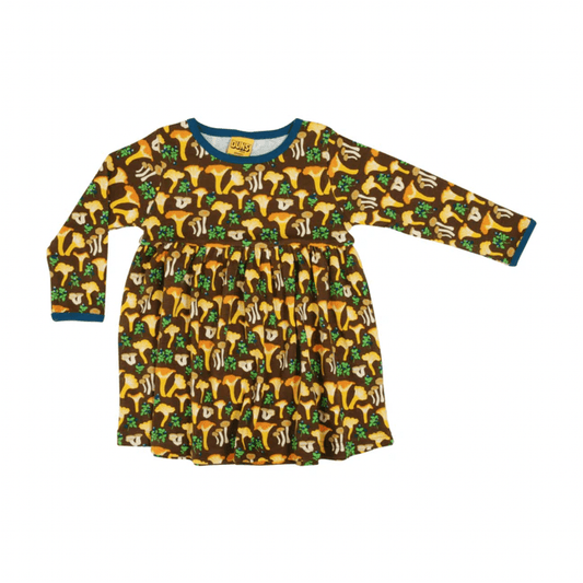 Chanterelle Long Sleeved Gathered Dress