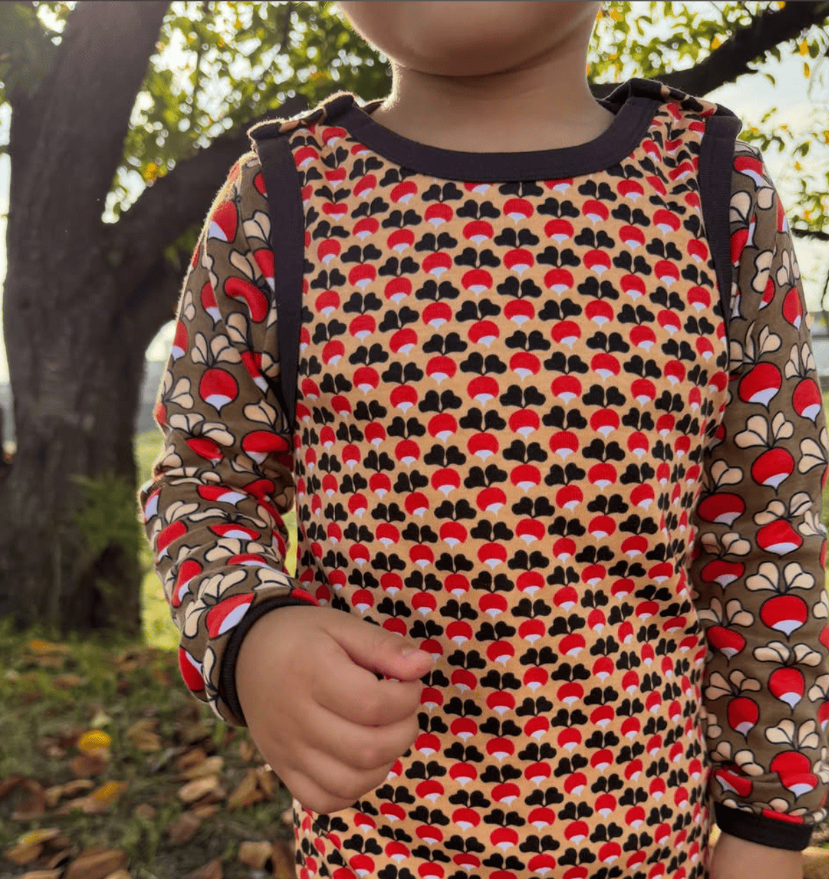 DUNS Mini Radish Dungarees Light Brown