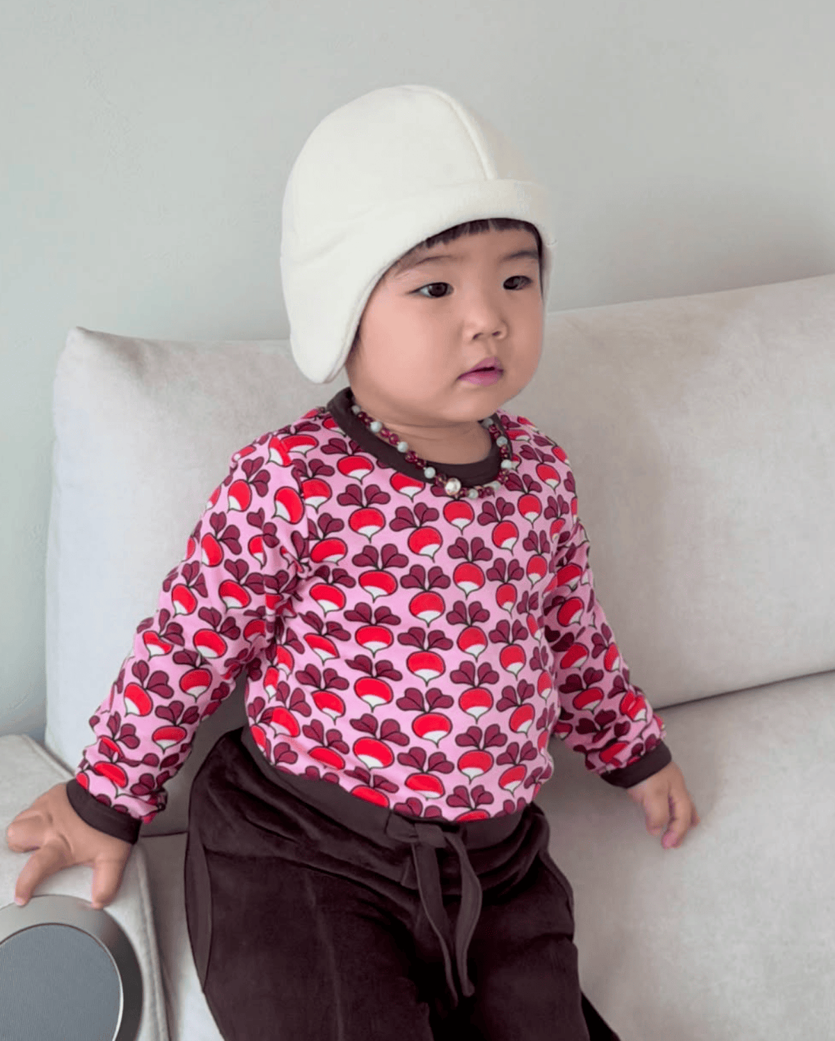 DUNS Radish Long Sleeve Shirt Pink