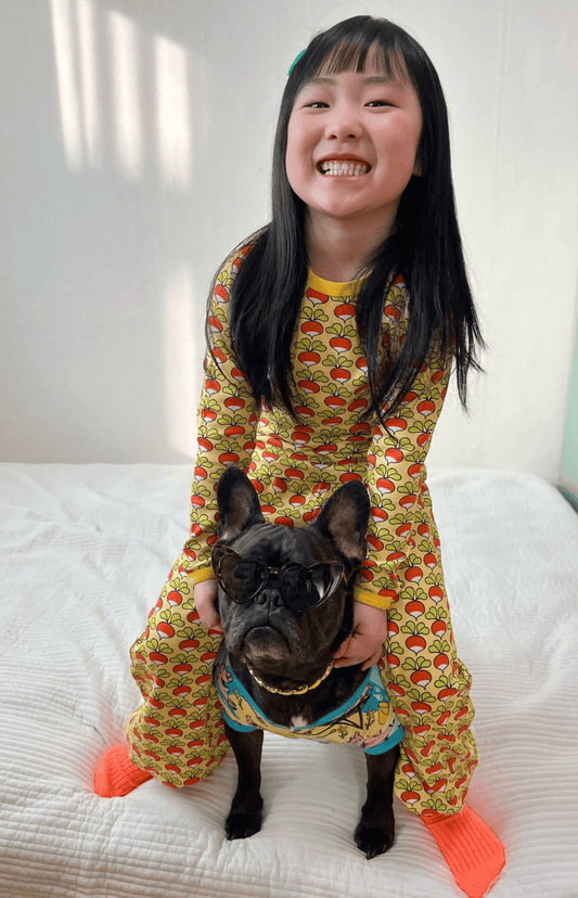 Radish Baggy Pants Sunshine Pale Yellow