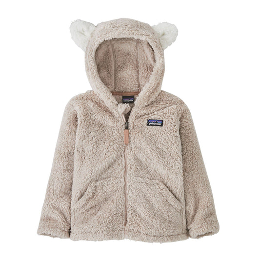Baby& Toddler Furry Friends Hoody Shroom Taupe