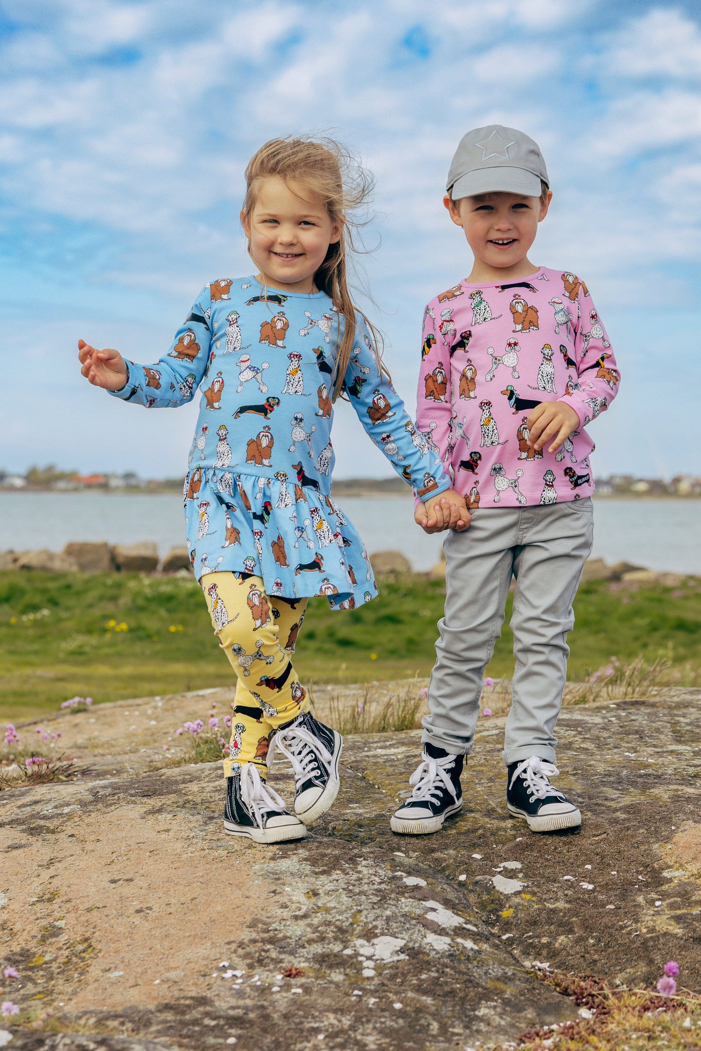 Villervalla Funky Dogs Dress Bay