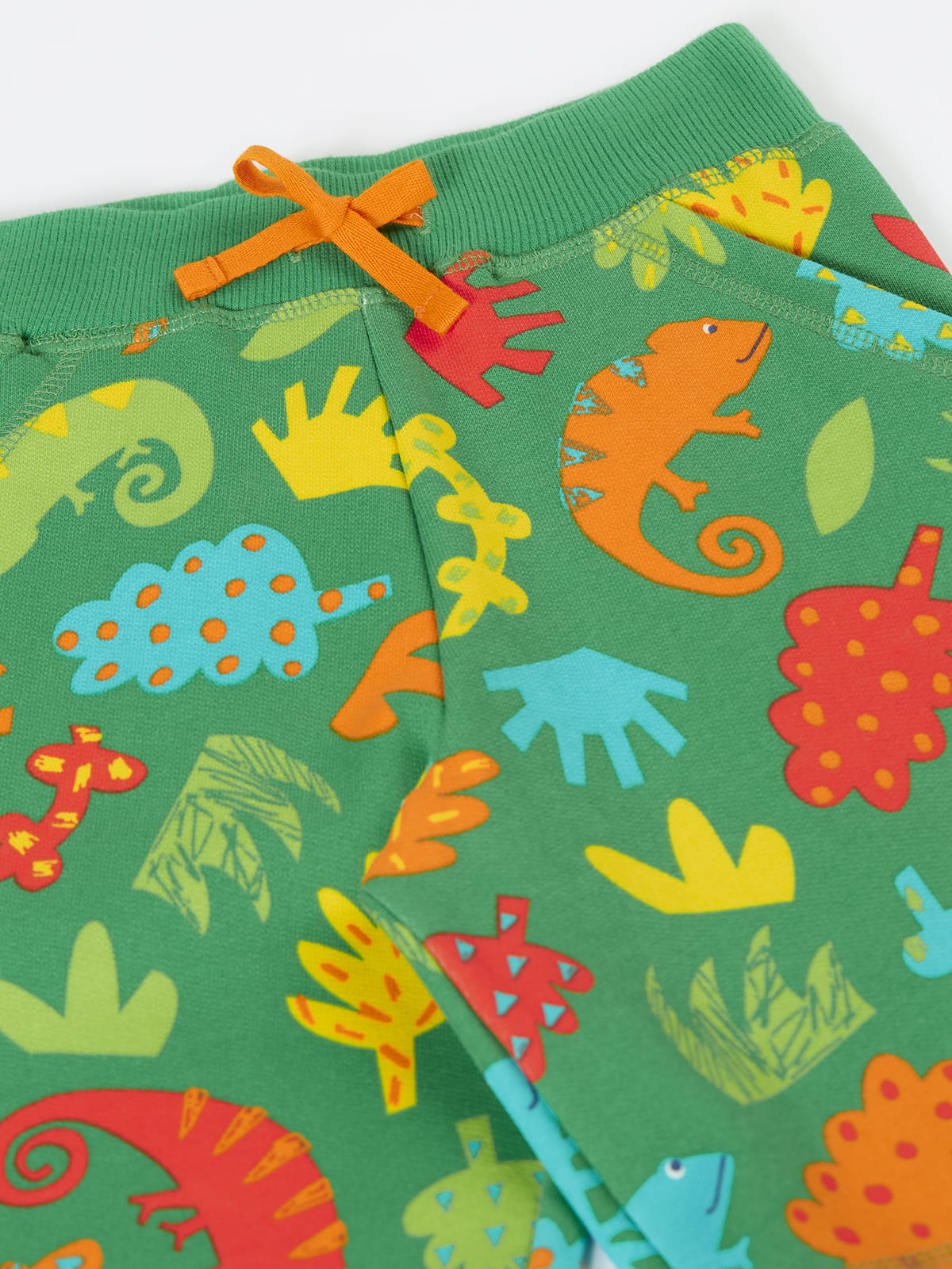 Frugi Samson Printed Shorts Chameleon Camp
