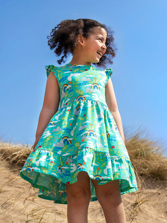 Frugi Olivia Skater Dress Happy Hikes