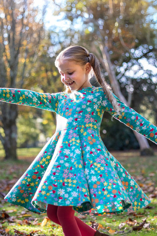 Sofia Skater Dress Wild Woods