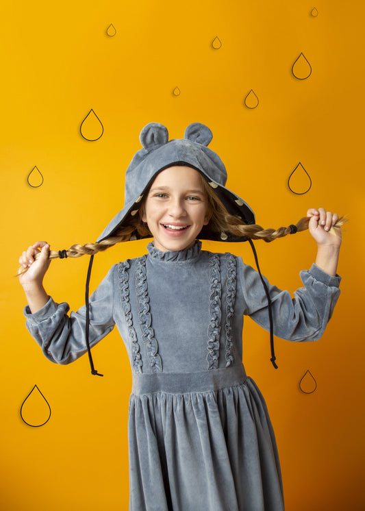 Unicorn Crew Furry Velour Hat