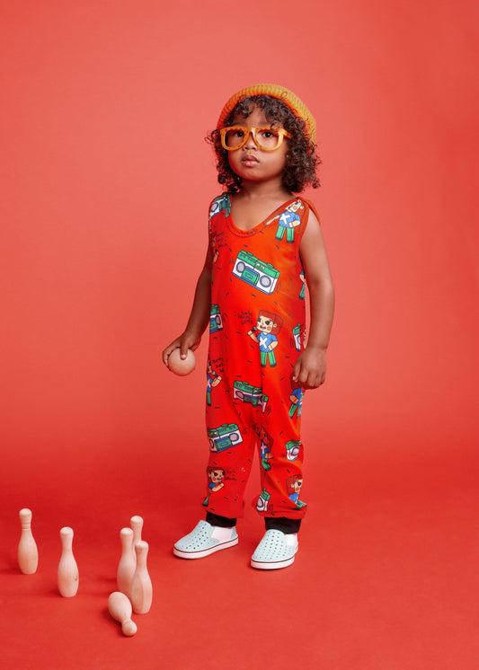 Brick Party Dungarees