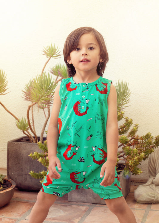 Shrimp Cocktail Romper