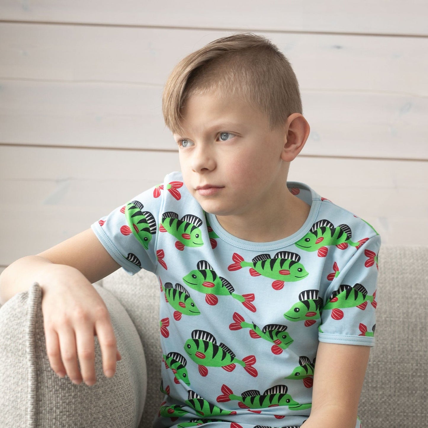 KAIKU Perch Short Sleeve Shirt - Older Kids