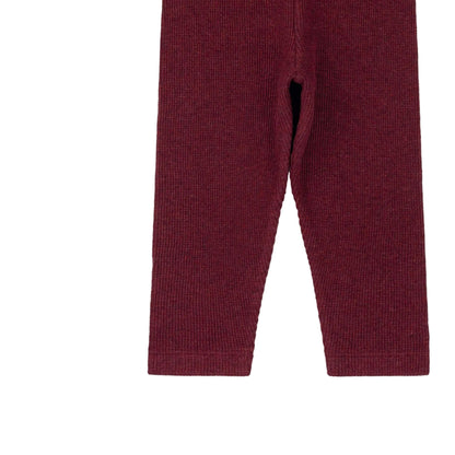 Rhubarb Organic Waffle Leggings