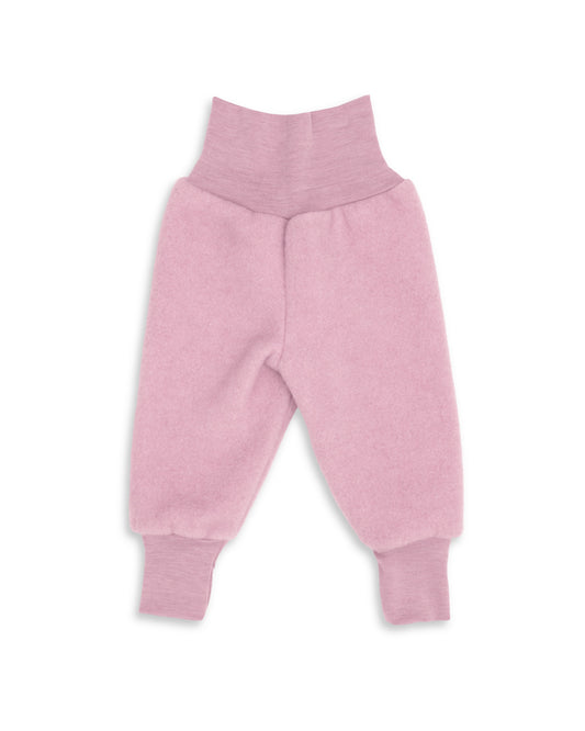 Engel Baby Wool Fleece Pants Rosewood Melange